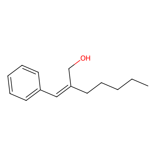 2-Pentyl-3-phenylprop-2-en-1-ol structure