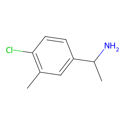 1-(4-Chloro-3-methylphenyl)ethanamine structure
