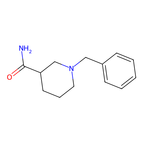 1-Benzylpiperidine-3-carboxamide structure