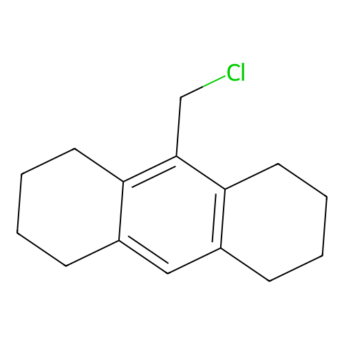 9-(Chloromethyl)-1,2,3,4,5,6,7,8-octahydroanthracene structure