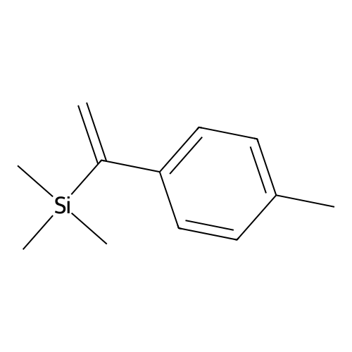 Silane, trimethyl[1-(4-methylphenyl)ethenyl]- structure