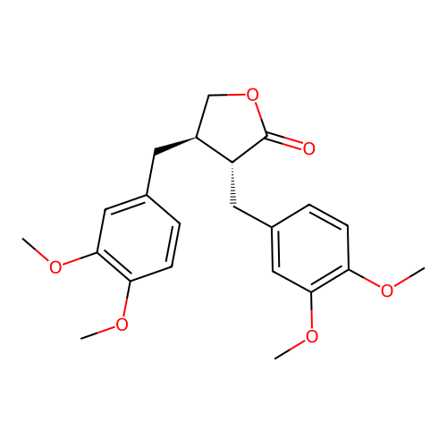 Arctigenin methyl ether structure