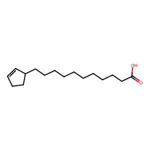 2-环戊烯-1-十一烷酸 structure