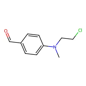 4-((2-Chloroethyl)methylamino)benzaldehyde structure