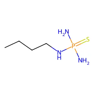 N-丁基硫代磷酰三胺 structure
