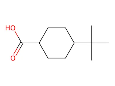 4-Tert-butylcyclohexane-1-carboxylic acid structure