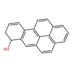 7-Hydroxy-7,8-dihydrobenzo(a)pyrene, (+-)- structure