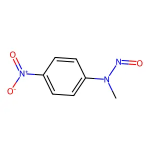 N-Methyl-4-nitro-N-nitrosobenzenamine structure
