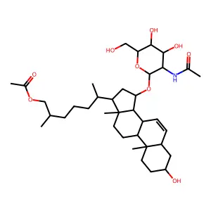 Pavoninin 6 structure