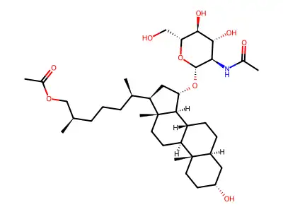 Pavoninin 4 structure