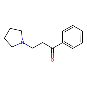 1-Phenyl-3-(1-pyrrolidinyl)-1-propanone structure