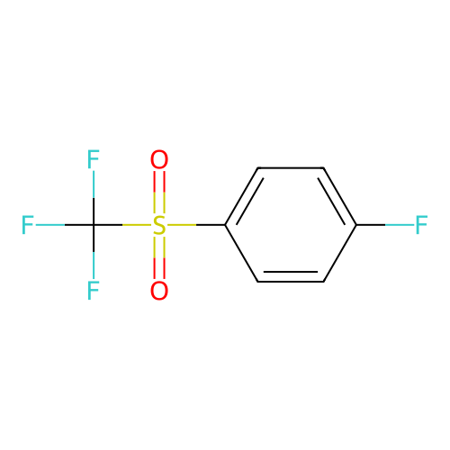1-Fluoro-4-trifluoromethanesulfonylbenzene structure