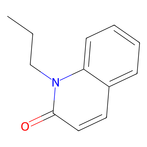 Carbostyril, 1-propyl- structure
