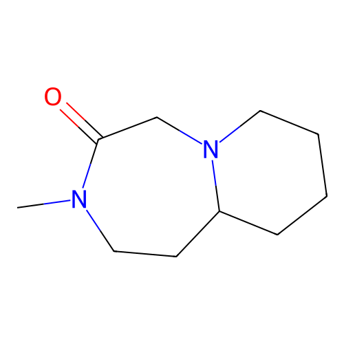 3-Methyloctahydropyrido[1,2-d][1,4]diazepin-4(5H)-one structure