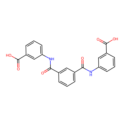 Benzoic acid, 3,3'-[1,3-phenylenebis(carbonylimino)]bis- structure