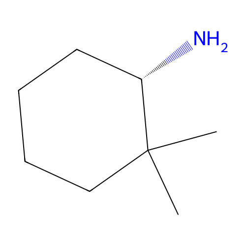 (1S)-2,2-dimethylcyclohexanamine structure