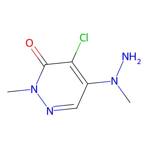 4-Chloro-2-methyl-5-(1-methylhydrazin-1-yl)-2,3-dihydropyridazin-3-one structure