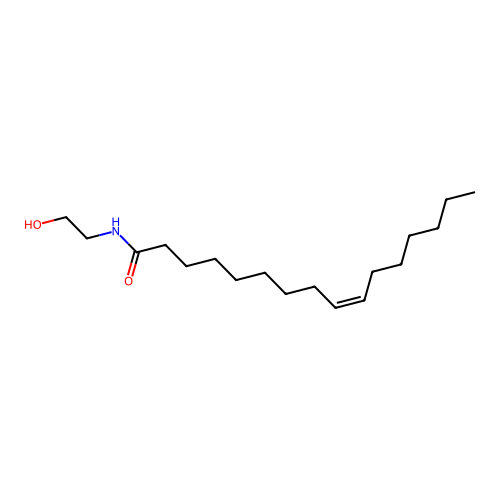 Palmitoleoyl Ethanolamide structure