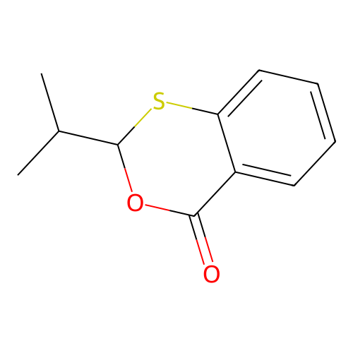 2-Propan-2-yl-3,1-benzoxathiin-4-one structure