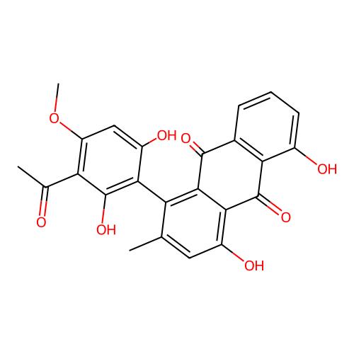 Knipholone structure