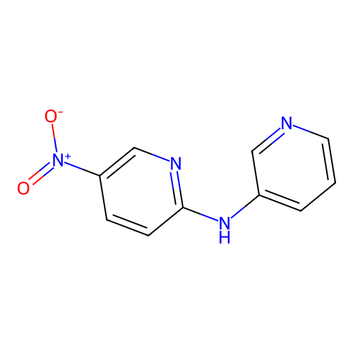 5-nitro-N-pyridin-3-ylpyridin-2-amine structure
