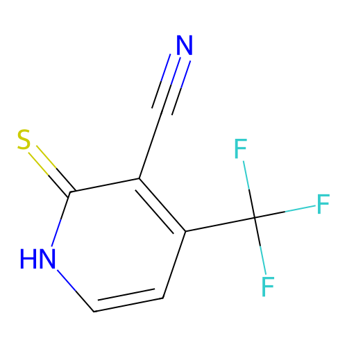 2-Mercapto-4-(trifluoromethyl)nicotinonitrile structure