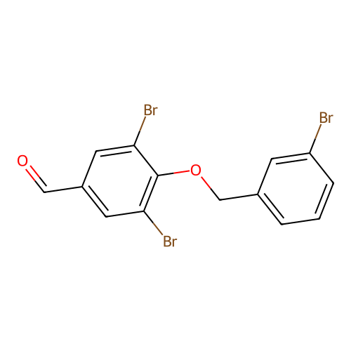 3,5Dibromo4[(3bromobenzyl)oxy]benzaldehyde structure