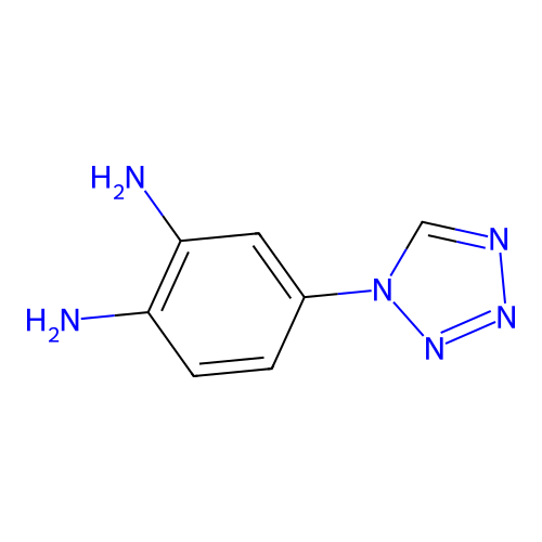 4-(1H-Tetrazol-1-YL)-1,2-benzenediamine structure