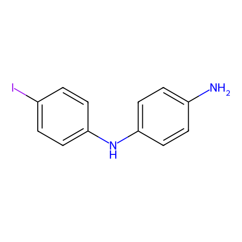 N1-(4-Iodophenyl)benzene-1,4-diamine structure