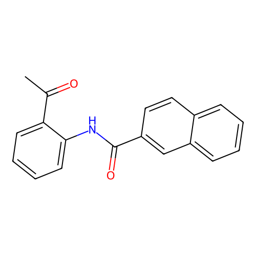 N-(2-acetylphenyl)-2-naphthamide structure