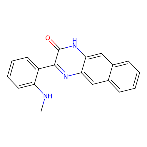 3-[2-(methylamino)phenyl]-1H,2H-benzo[g]quinoxalin-2-one structure
