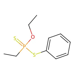 地虫硫磷 structure
