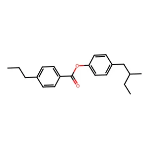 Methylbutylphenyl propylbenzoate, (2S)- structure