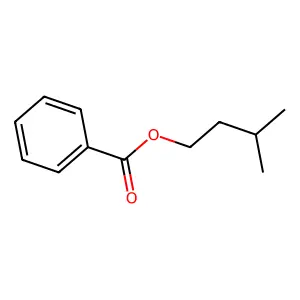 苯甲酸异戊酯 structure