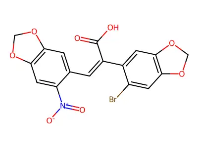 Benzenesulfonic acid, 3,3'-[carbonylbis[imino[2-[(2-hydroxyacetyl)amino]-4,1-phenylene]azo]]bis[6-methyl-, disodium salt structure