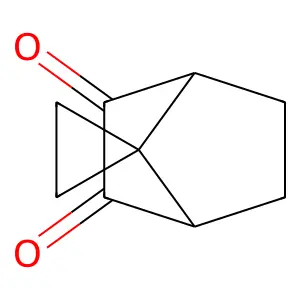 Spiro[bicyclo[2.2.1]heptane-7,1'-cyclopropane]-2,3-dione structure