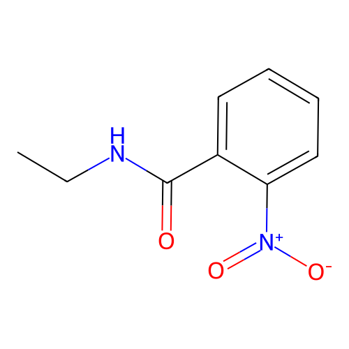 N-ethyl-2-nitrobenzamide structure