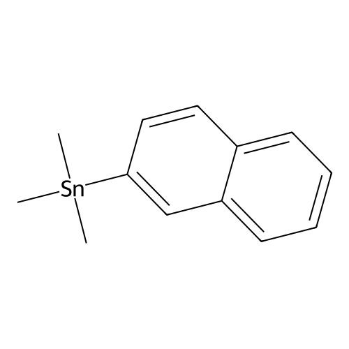 Stannane, trimethyl-2-naphthalenyl- structure