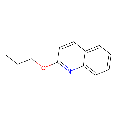 2-Propoxyquinoline structure