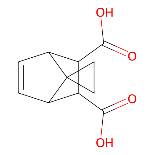 Spiro[bicyclo[2.2.1]heptane-7,1'-cyclopropane]-5-ene-2,3-dicarboxylic acid structure