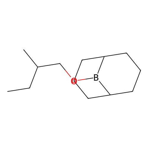 9-Borabicyclo[3.3.1]nonane, 9-(2-methylbutoxy)- structure