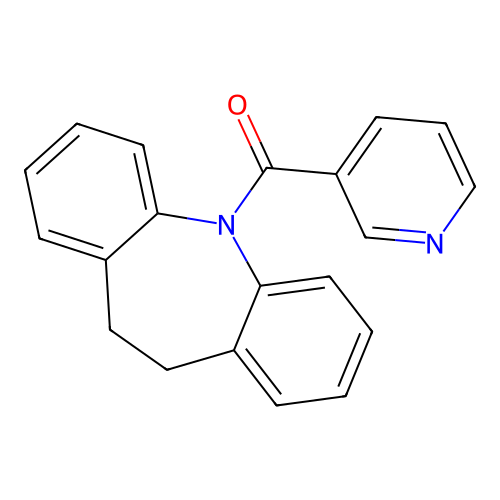 5,6-Dihydrobenzo[b][1]benzazepin-11-yl(pyridin-3-yl)methanone structure