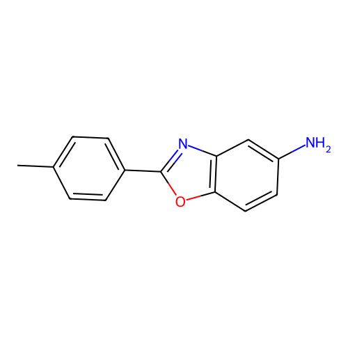 2-(4-Methylphenyl)-1,3-benzoxazol-5-amine structure