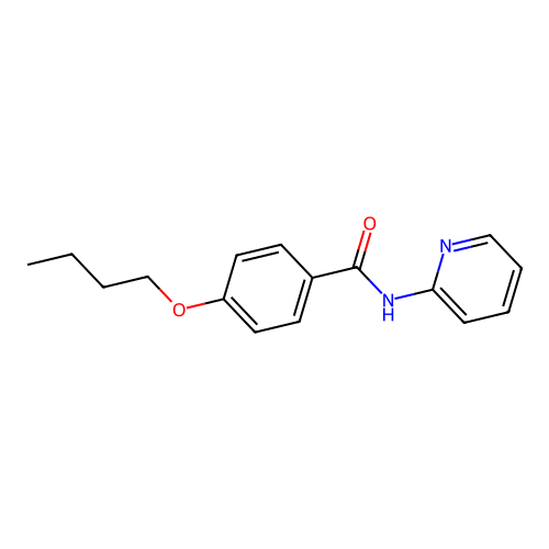 4-butoxy-N-(pyridin-2-yl)benzamide structure