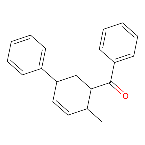 (2-Methyl-5-phenylcyclohex-3-en-1-yl)-phenylmethanone structure