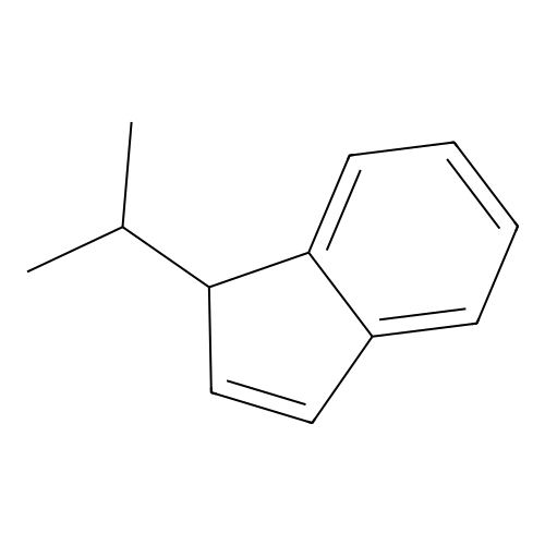 1H-Indene, 1-(1-methylethyl)- structure