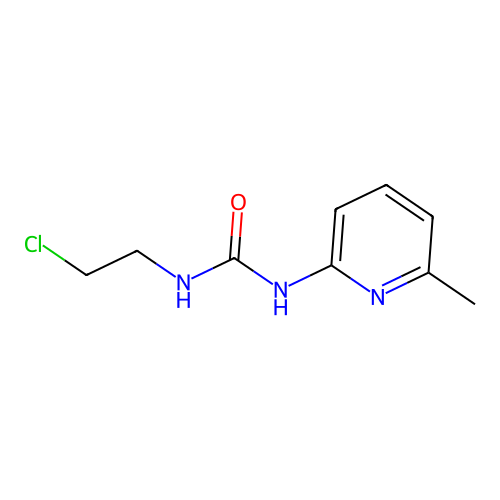1-(2-Chloroethyl)-3-(6-methylpyridin-2-yl)urea structure