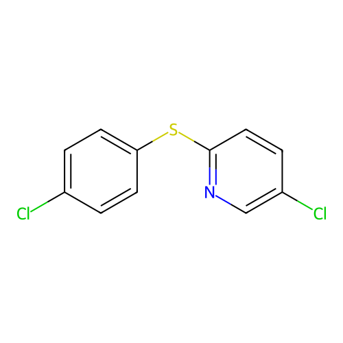 4-Chlorophenyl 5-chloropyridin-2-yl sulfide structure