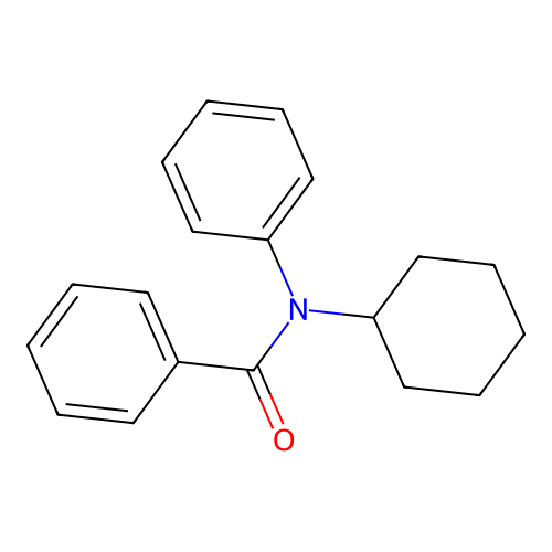 N-Cyclohexylbenzanilide structure