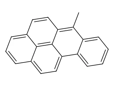 1-Methylbenzo(e)pyrene structure